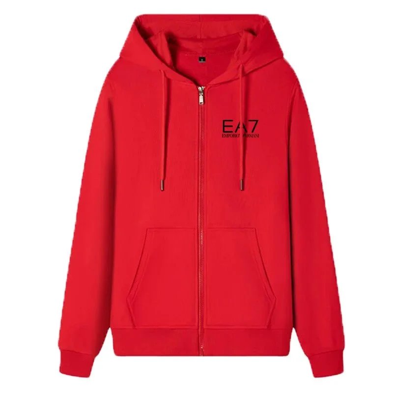 Red 2 zippers