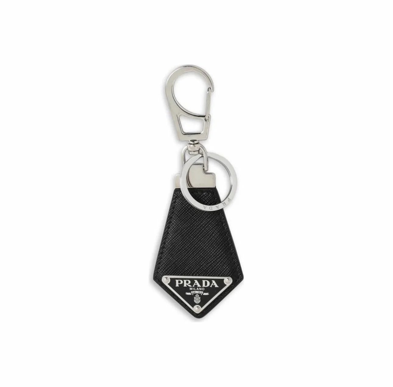 Prada Triangle Keychain
