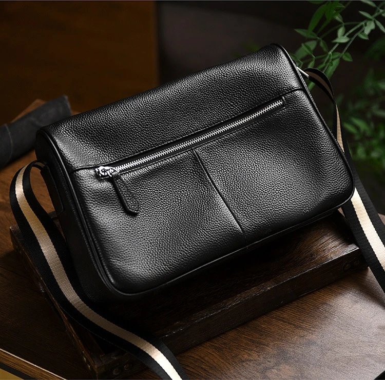 Design Adjustable Strap Crossbody Bag Black - 8