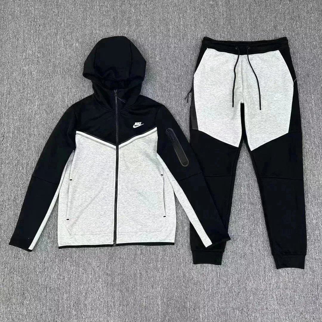 Nike Tech Fleece Windrunner White Hooded Jacket - 8