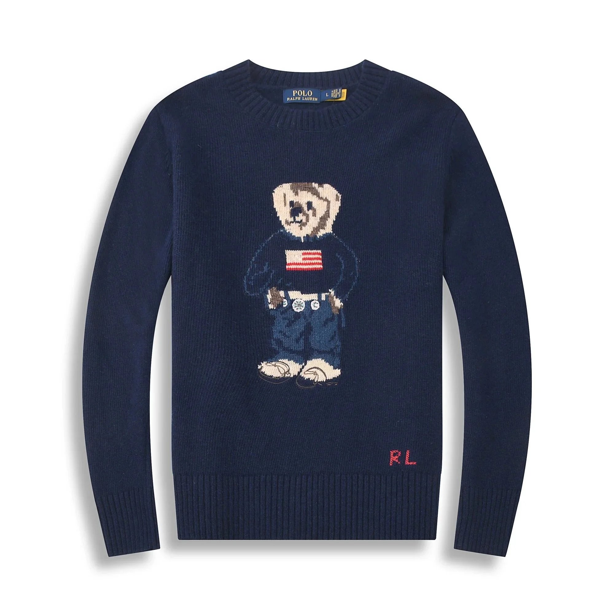 Bear Cardigan Blue
