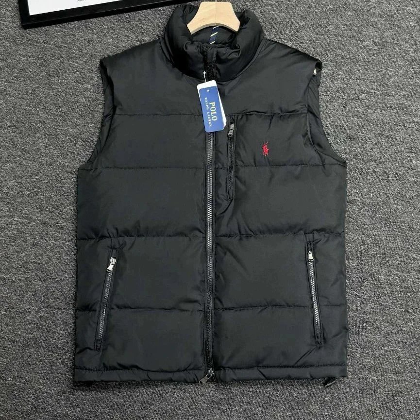 Down vest black