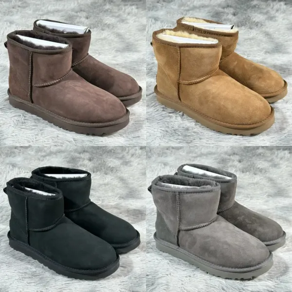 UGG Classic Mini II Black Snow Boots - 2