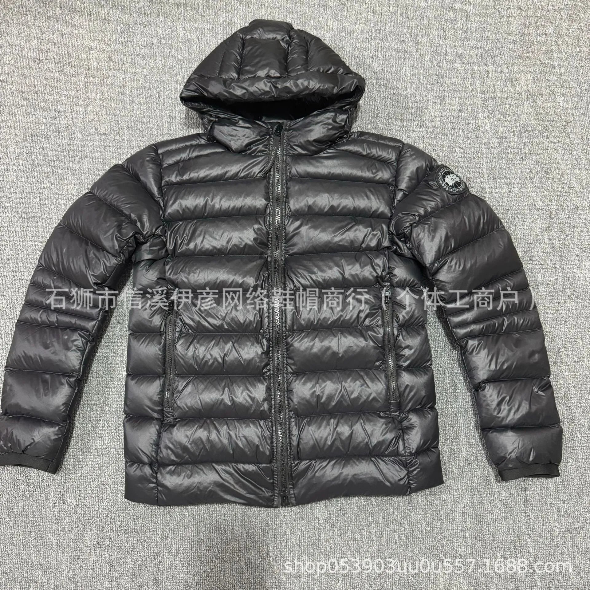 Canada Goose Chilliwack Bomber Navy Blue Down Jacket - 6