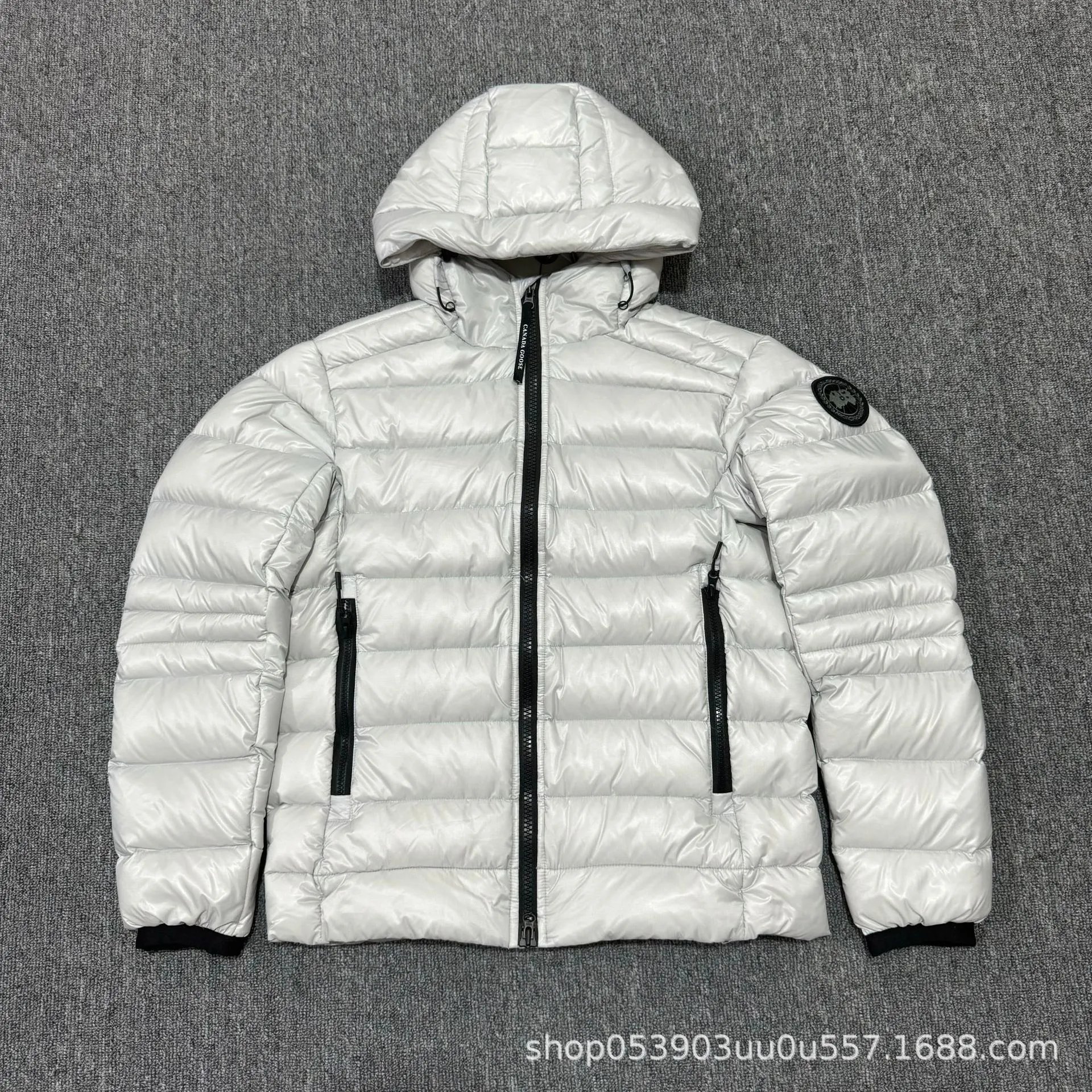 Canada Goose Chilliwack Bomber Navy Blue Down Jacket - 5