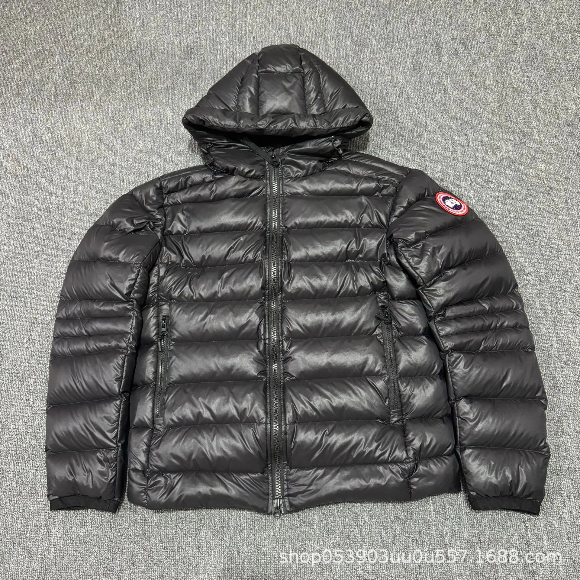 Canada Goose Chilliwack Bomber Navy Blue Down Jacket - 3