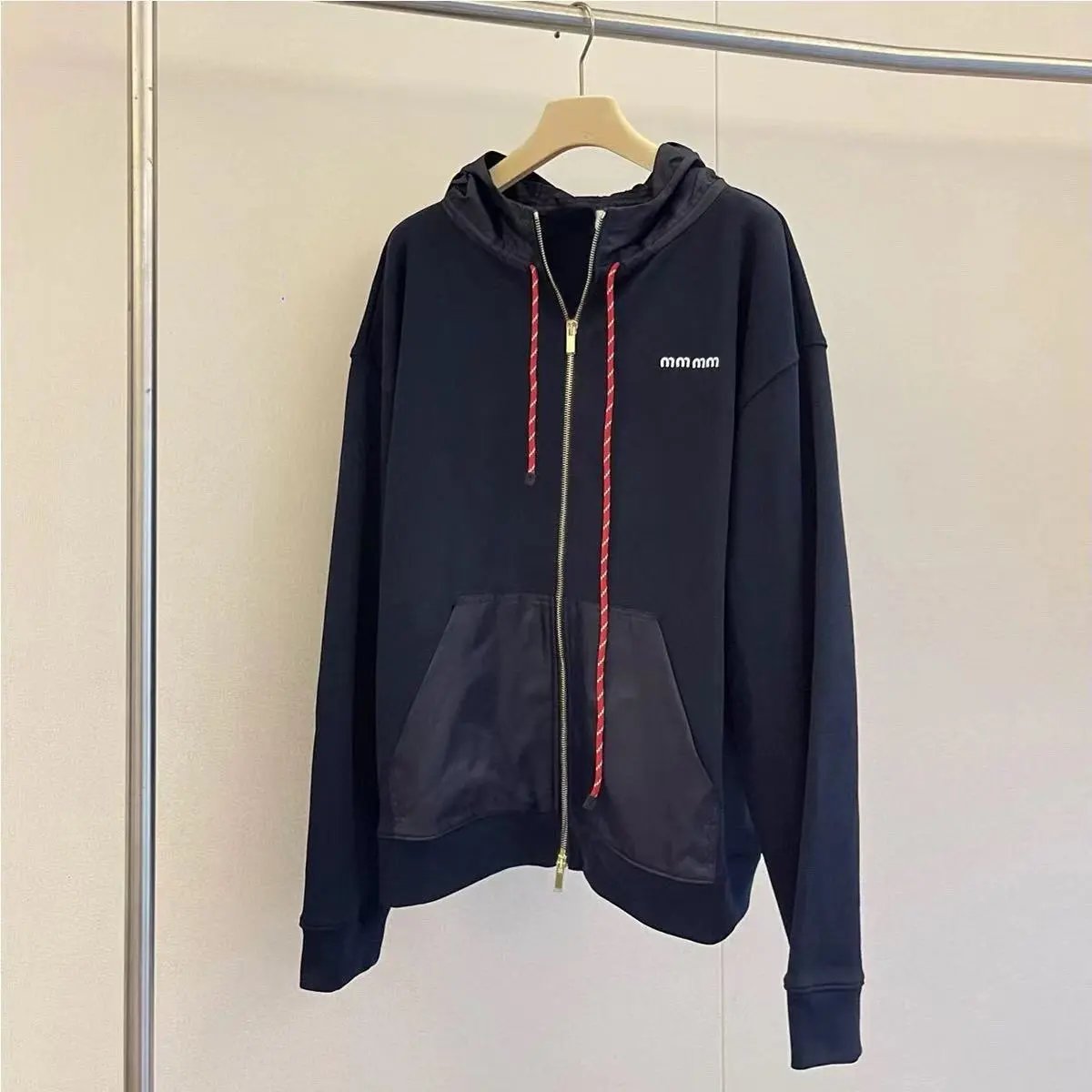 Logo Zip Hoodie Jacket