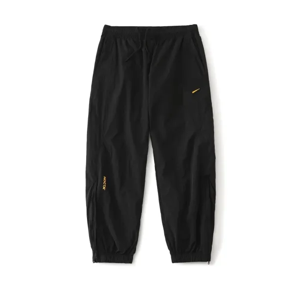 Alo Yoga Windbreaker Pants Charcoal Gray Pants - 8