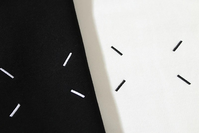 Off-White Diagonal Stitch Sweatshirt Black Hoodie - 23
