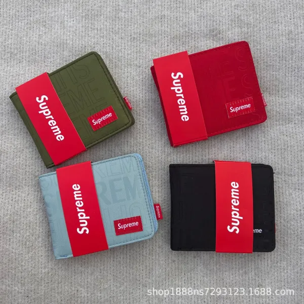 Supreme Box Logo Short Wallet Army Green - 13