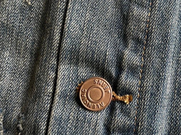 Gallery Dept Distressed Washed Denim Jacket - 5