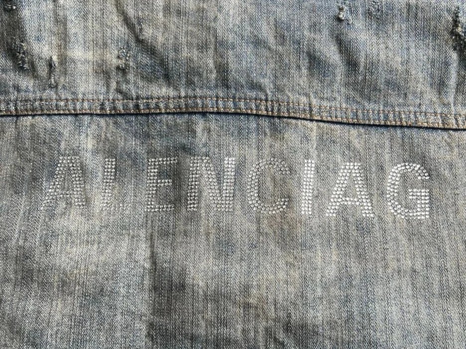 Gallery Dept Distressed Washed Denim Jacket - 7
