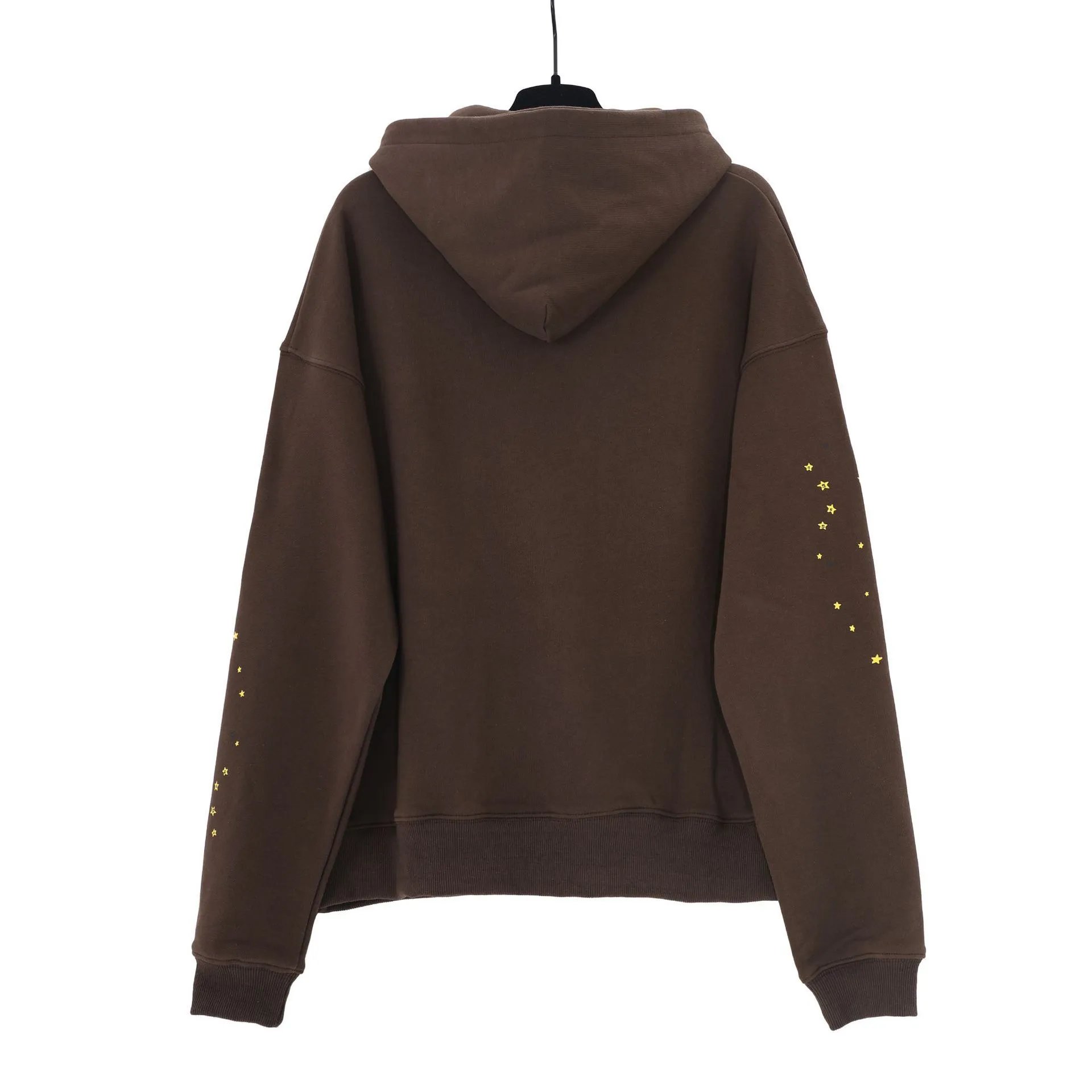 Spider Web Rhinestone Hoodie Black - 44