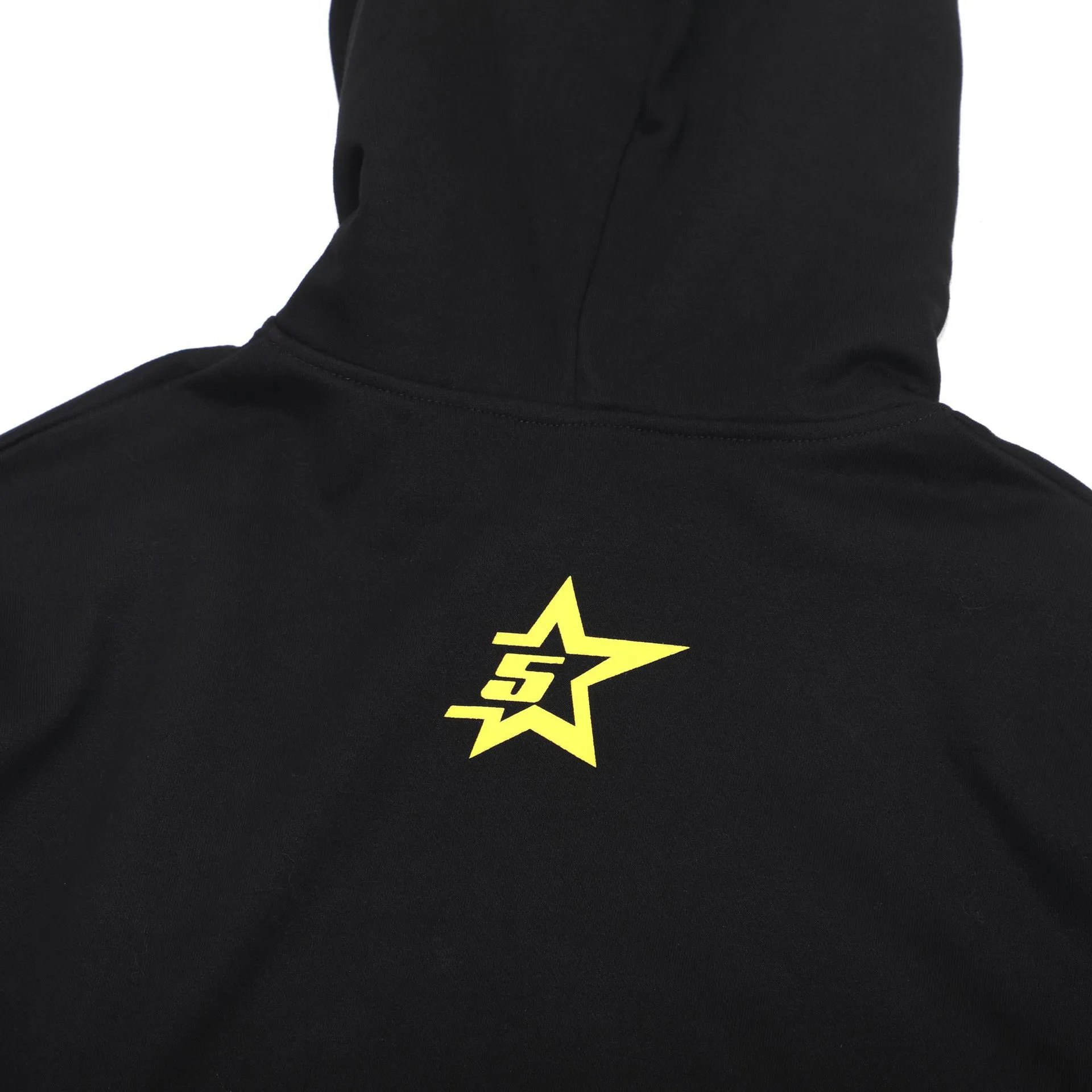 Spider Web Rhinestone Hoodie Black - 14
