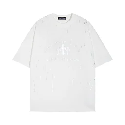 thumbnail for Short-sleeved European and American street men's and women's half-sleeved T-shirt series