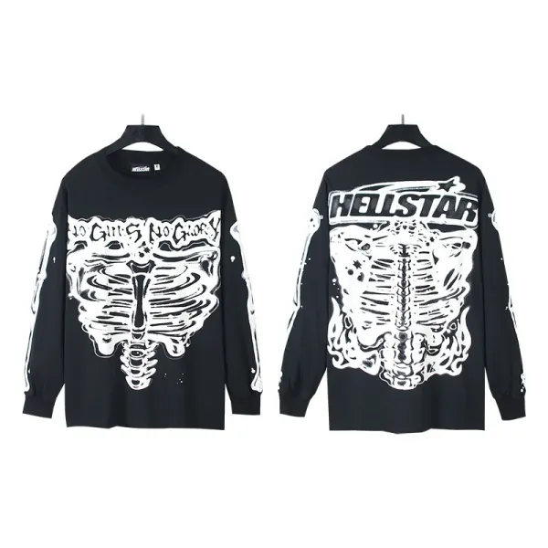 Hellstar P.2. Paradise Halloween Edition Long Sleeve T-Shirt Black - 13