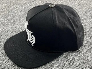Custom Embroidered 'CL' Logo Snapback Cap Green and Orange Baseball Cap - 10