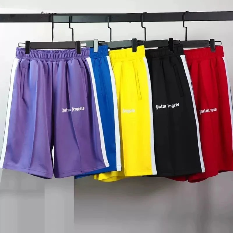 Palm Angels Color Block Track Shorts