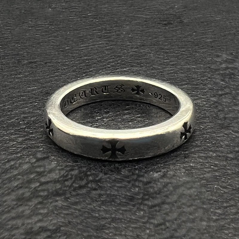 Radiant Heart Cross Ring