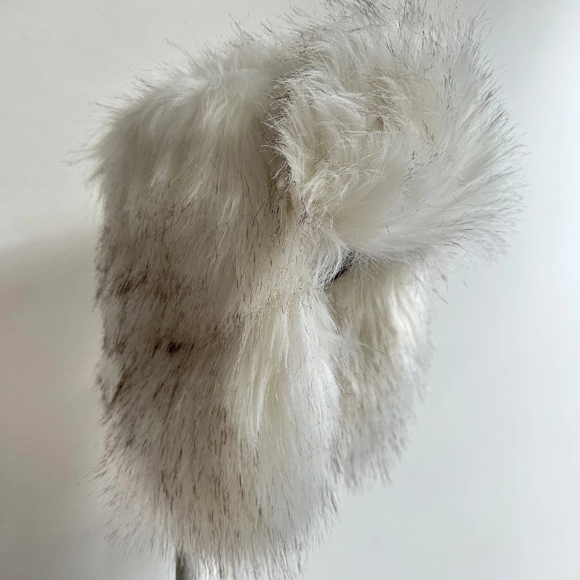 Ushanka Ear Flap Hat Premium White