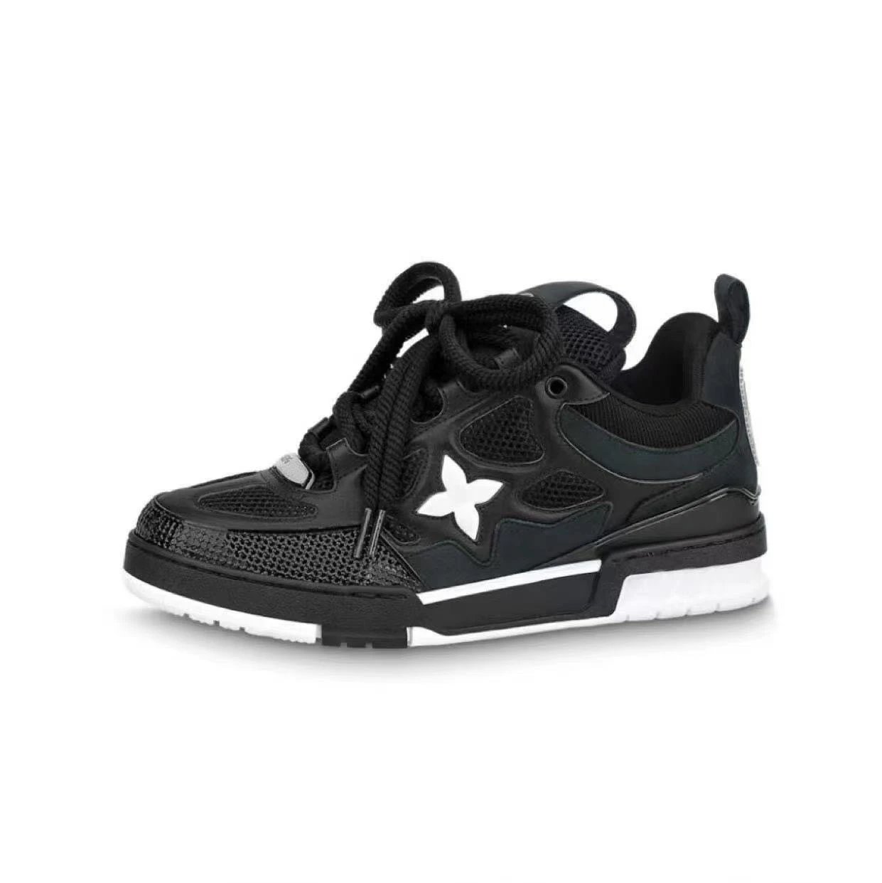 Unbranded Sneakers Low-Top Chunky Rhinestone Mesh — 01