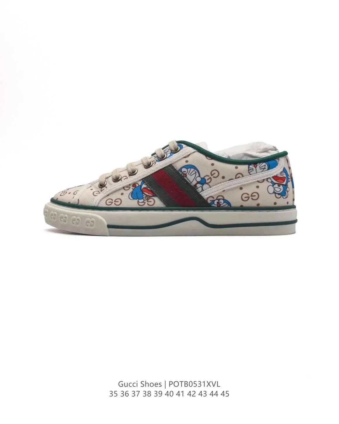 Gucci Low-top lace-up sneakers — 19