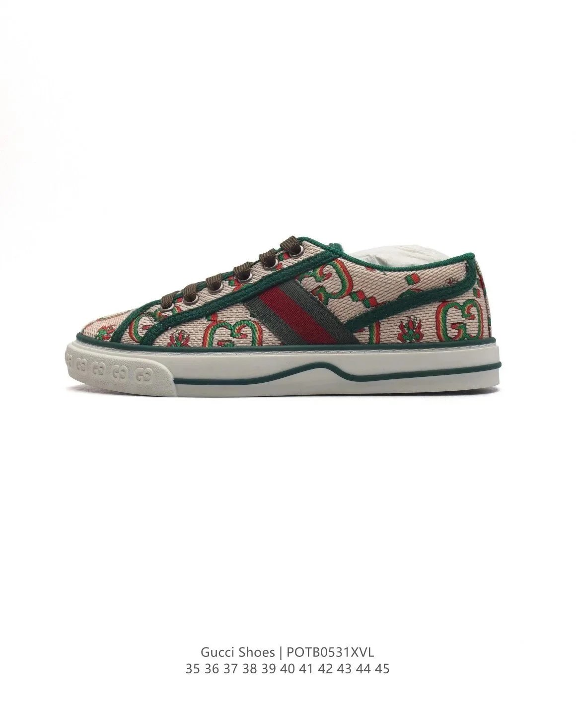 Gucci Low-top lace-up sneakers — 17