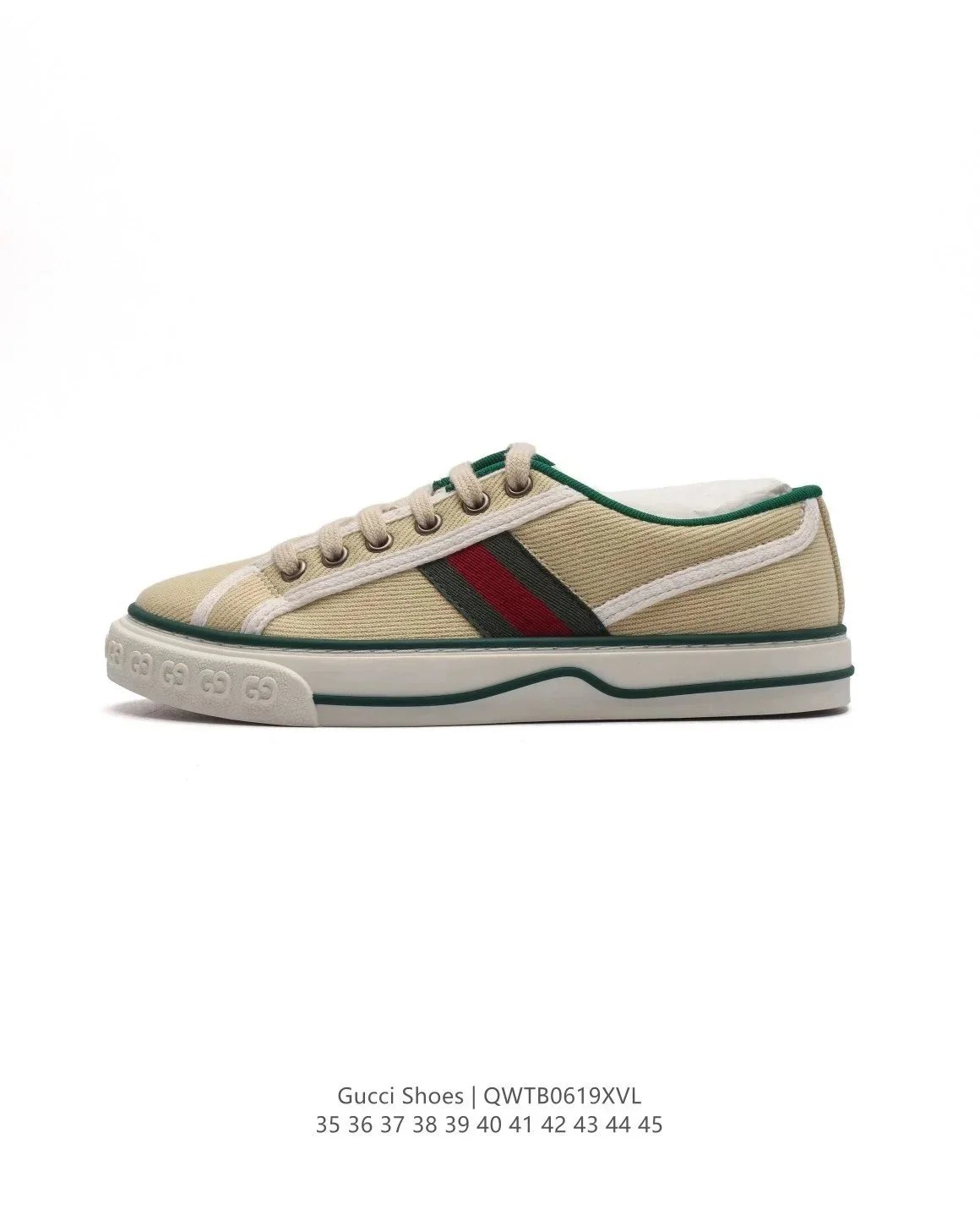 Gucci Low-top lace-up sneakers — 24