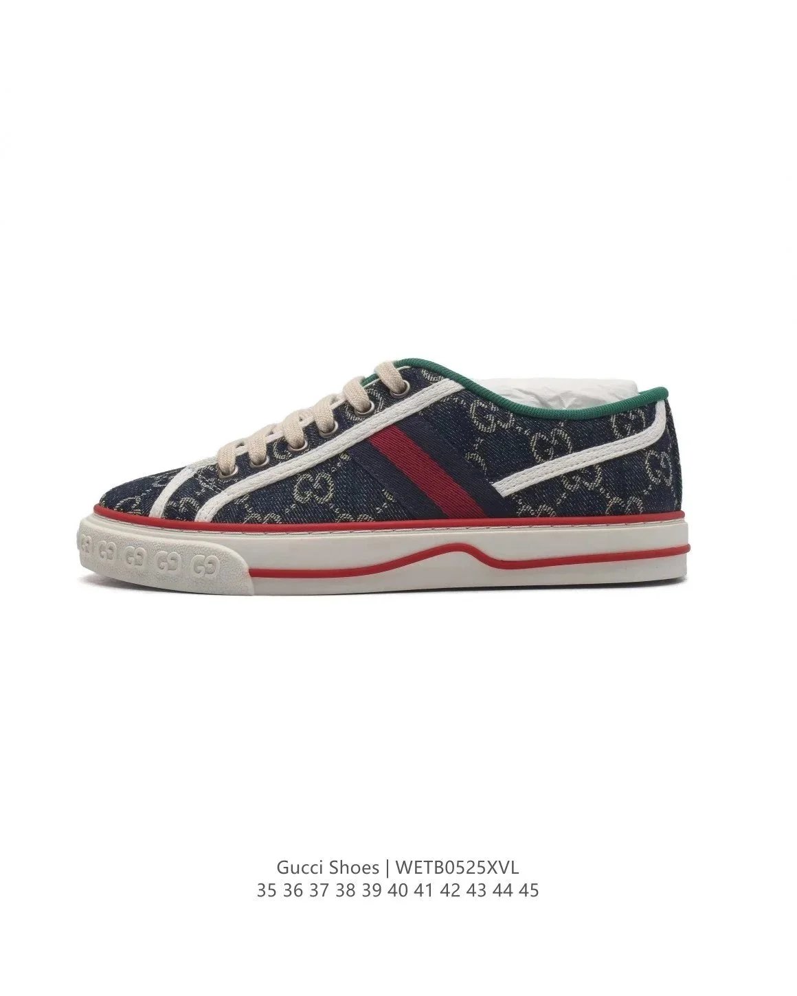 Gucci Low-top lace-up sneakers — 14