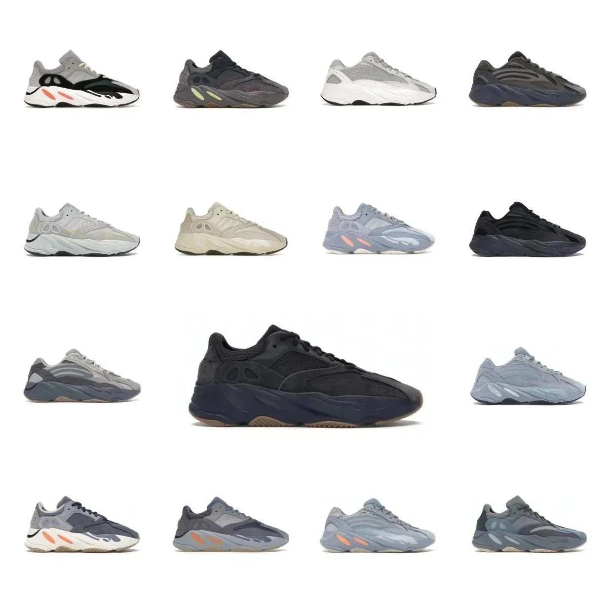Adidas Yeezy Boost 700 Sneakers — Multiple Colorways
