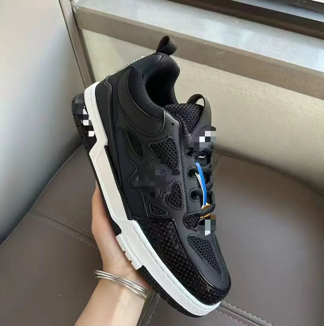 Unbranded Sneakers Low-Top Chunky Rhinestone Mesh image 3