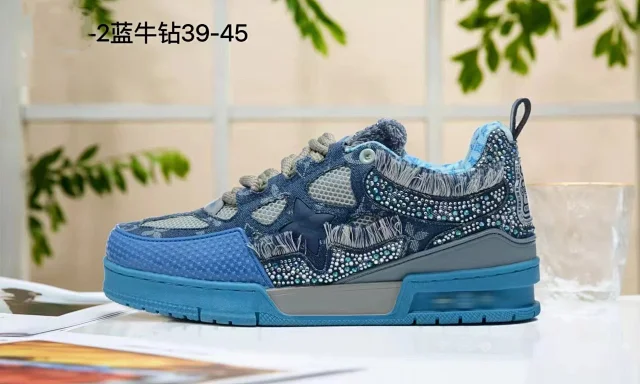 Unbranded Sneakers Low-Top Chunky Rhinestone Mesh product detail image 4