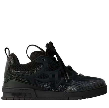 Unbranded Sneakers Low-Top Chunky Rhinestone Mesh image 5