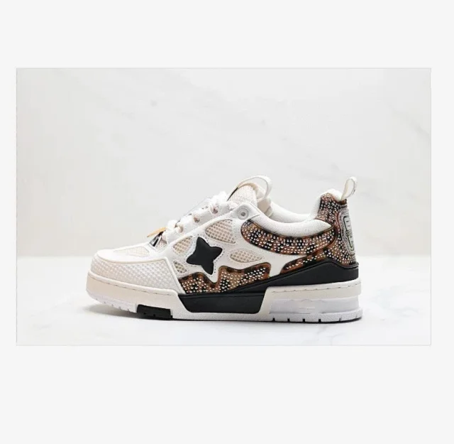 Unbranded Sneakers Low-Top Chunky Rhinestone Mesh product detail image 6