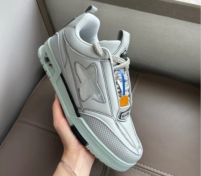 Unbranded Sneakers Low-Top Chunky Rhinestone Mesh — 05