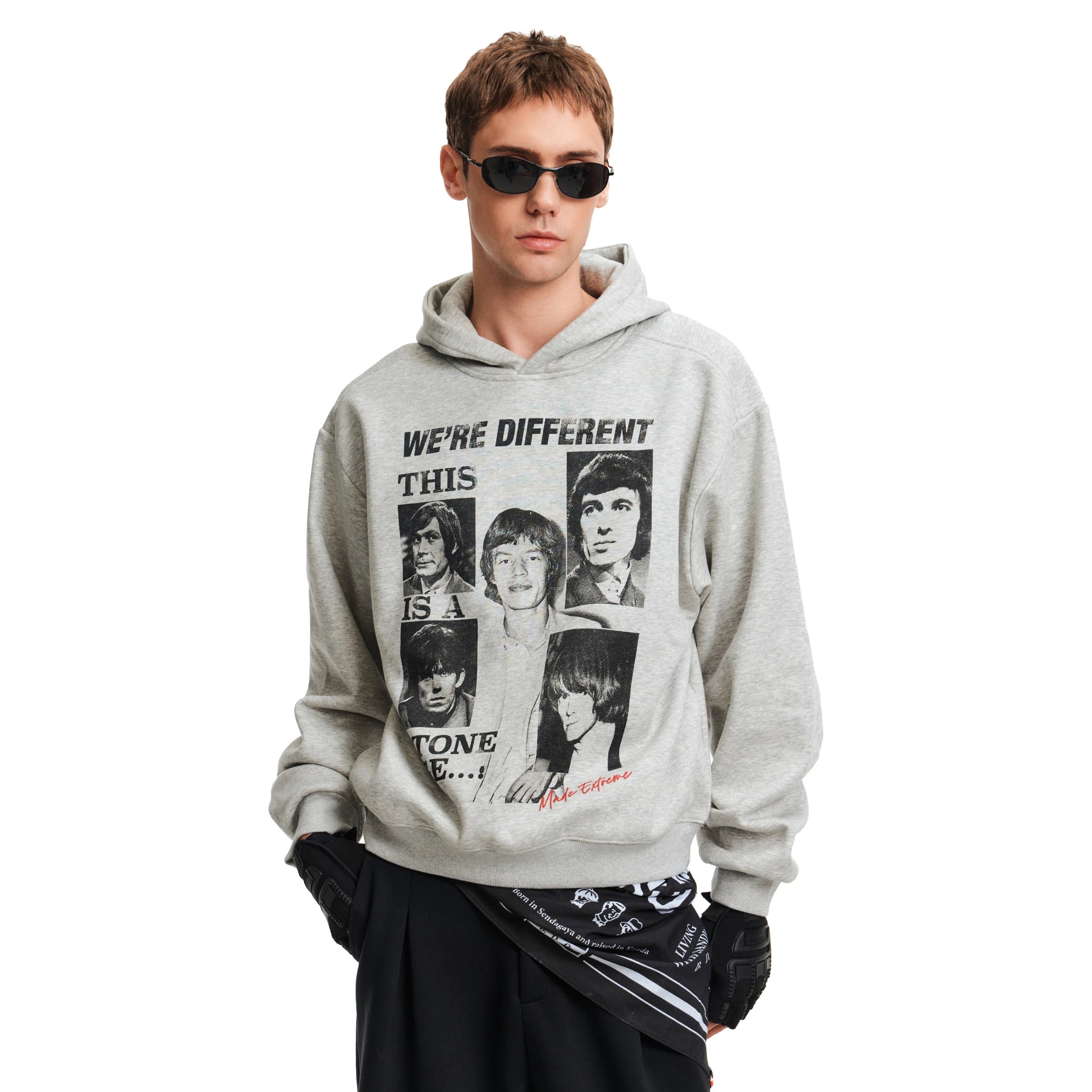 Madwitch American Trendy Band Alphabet Print · 4
