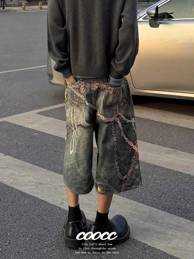 Acne Studios 3D Prind Shorts