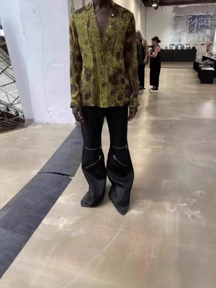 Rick Owens Multizipper Flares