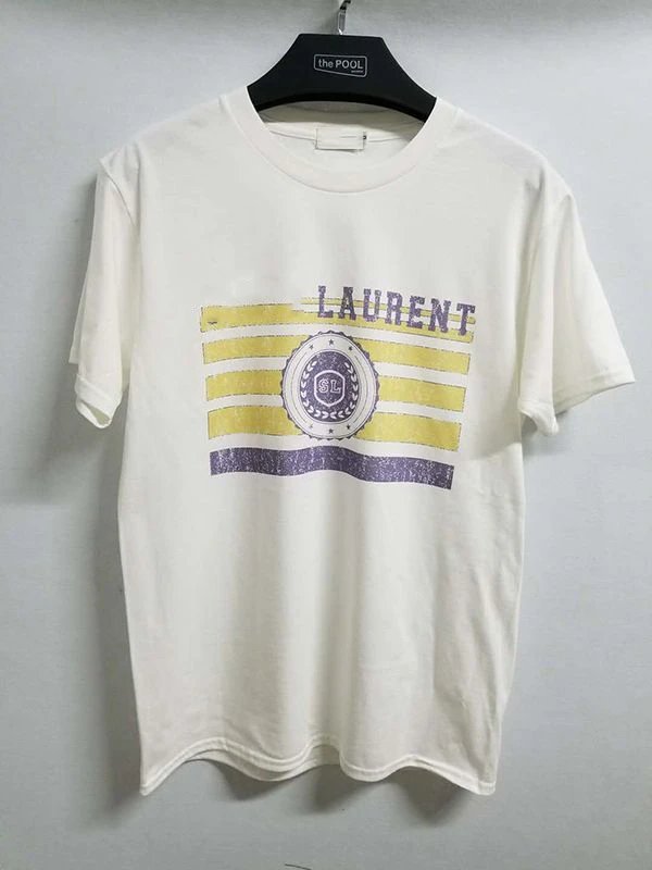 white short-sleeved shirt