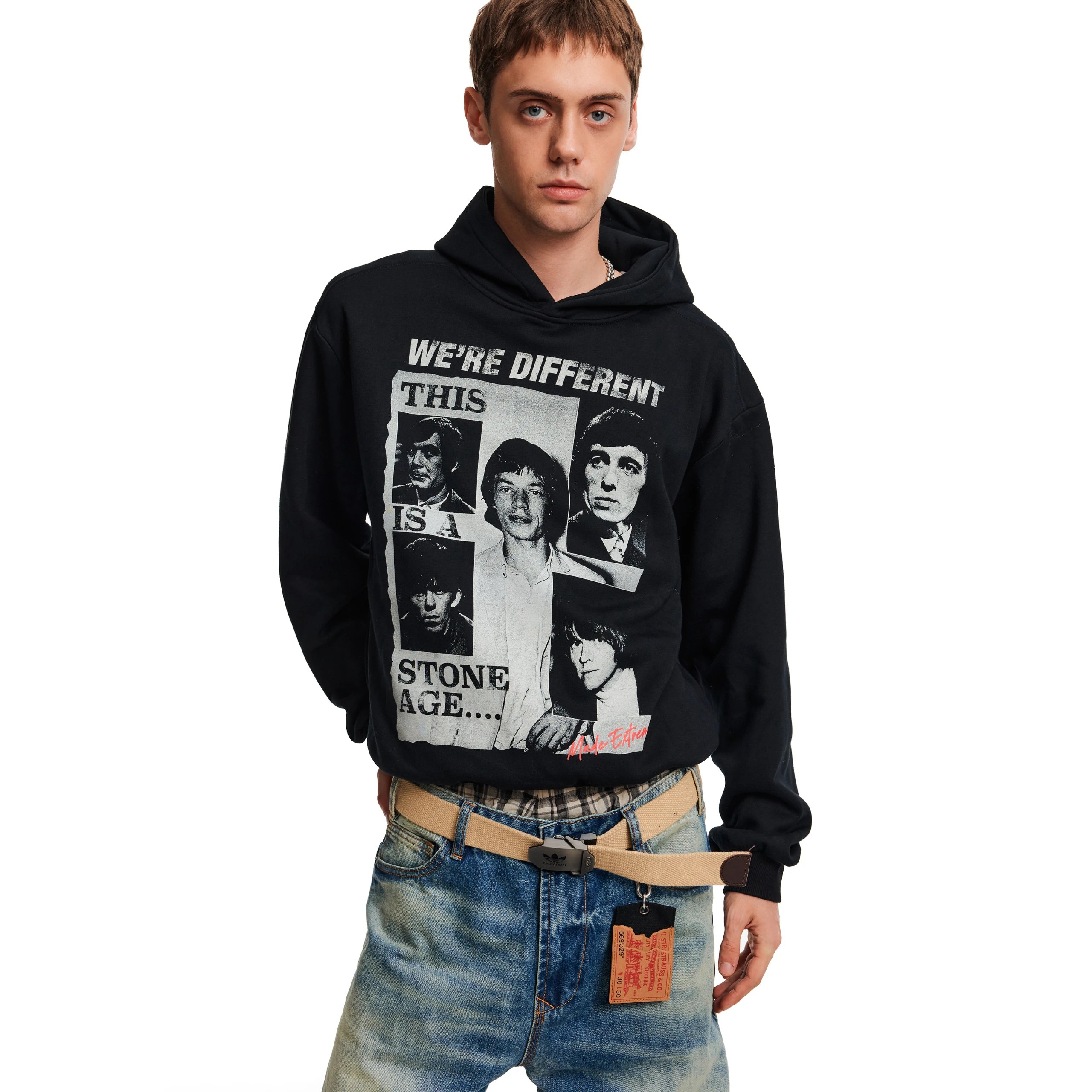 Madwitch American Trendy Band Alphabet Print · 3