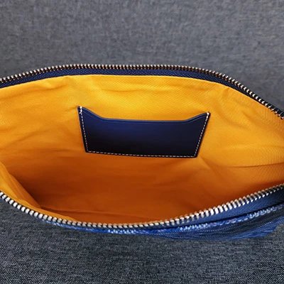 Goyard Blue Senat Pocket