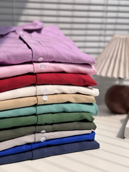Design Classic Fit Pink Oxford Shirt - 11