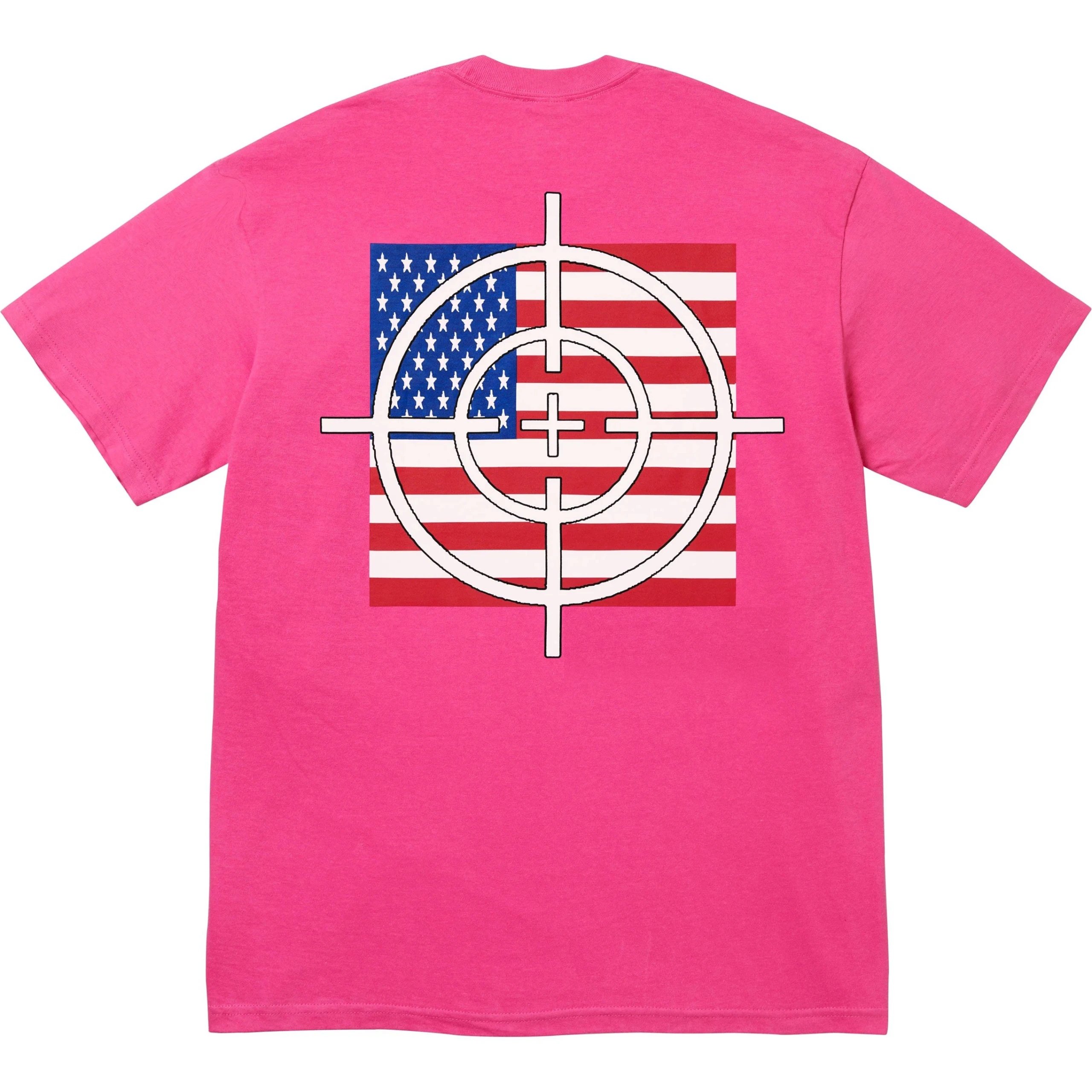 Supreme T-shirt Target Pink