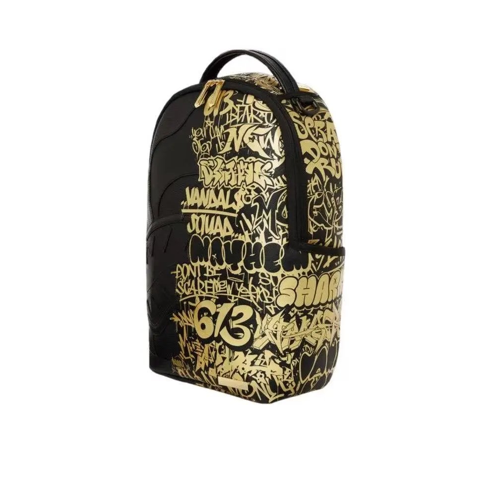 Design Sprayground Shark Mouth Checkered PVC Backpack Backpacks - 8