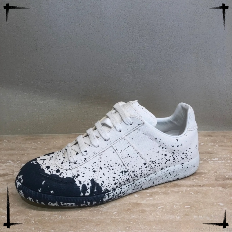 White Denim Black Lacquer