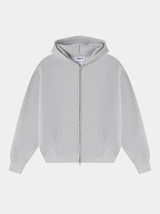 360g Union Kingdom Zipper Hoodie, Independent American Style, Brushed Fleece-Lined Zip-Up Jacket