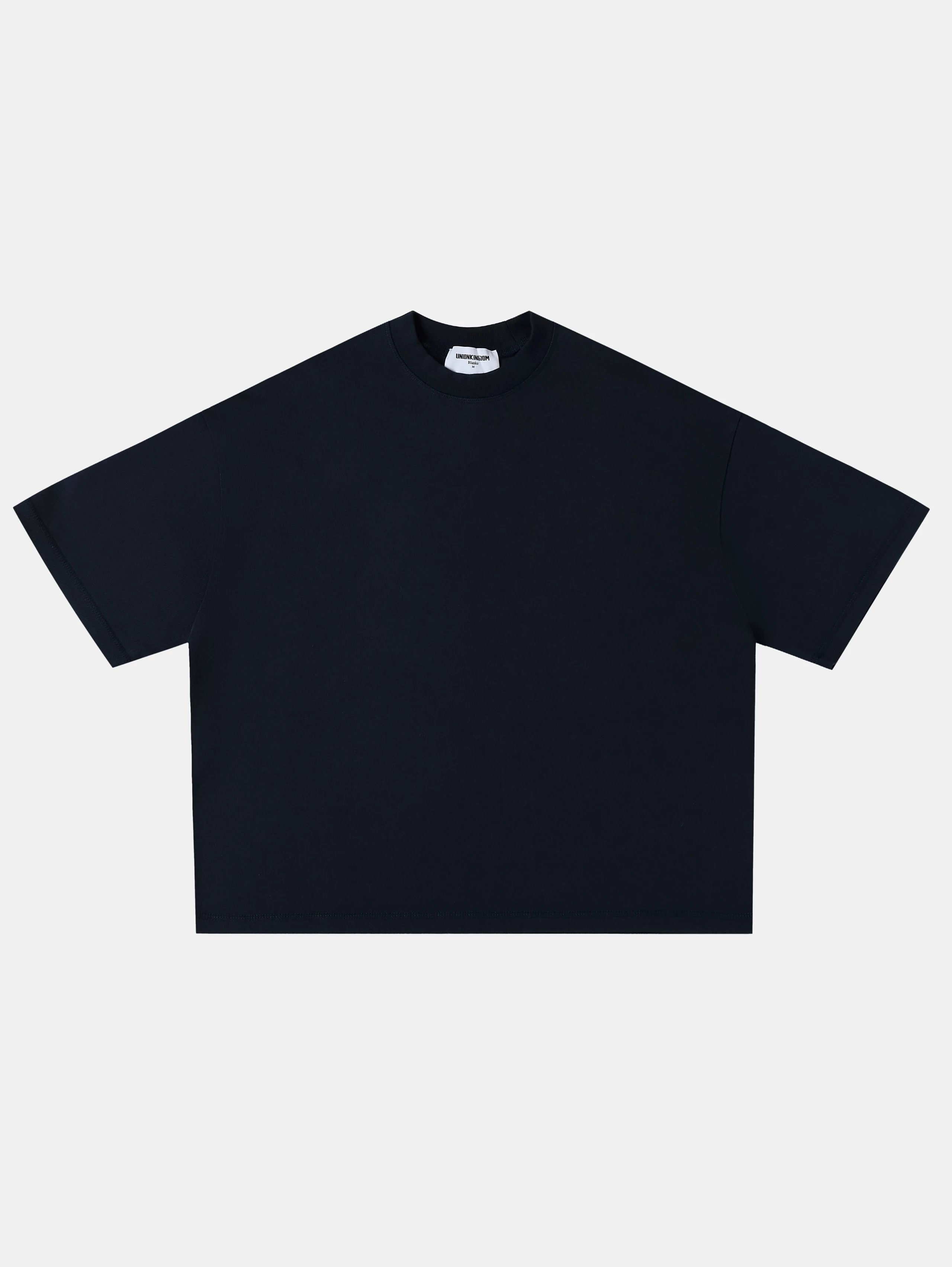 Union Kingdom 400G T-shirt Boxy Cropped Black