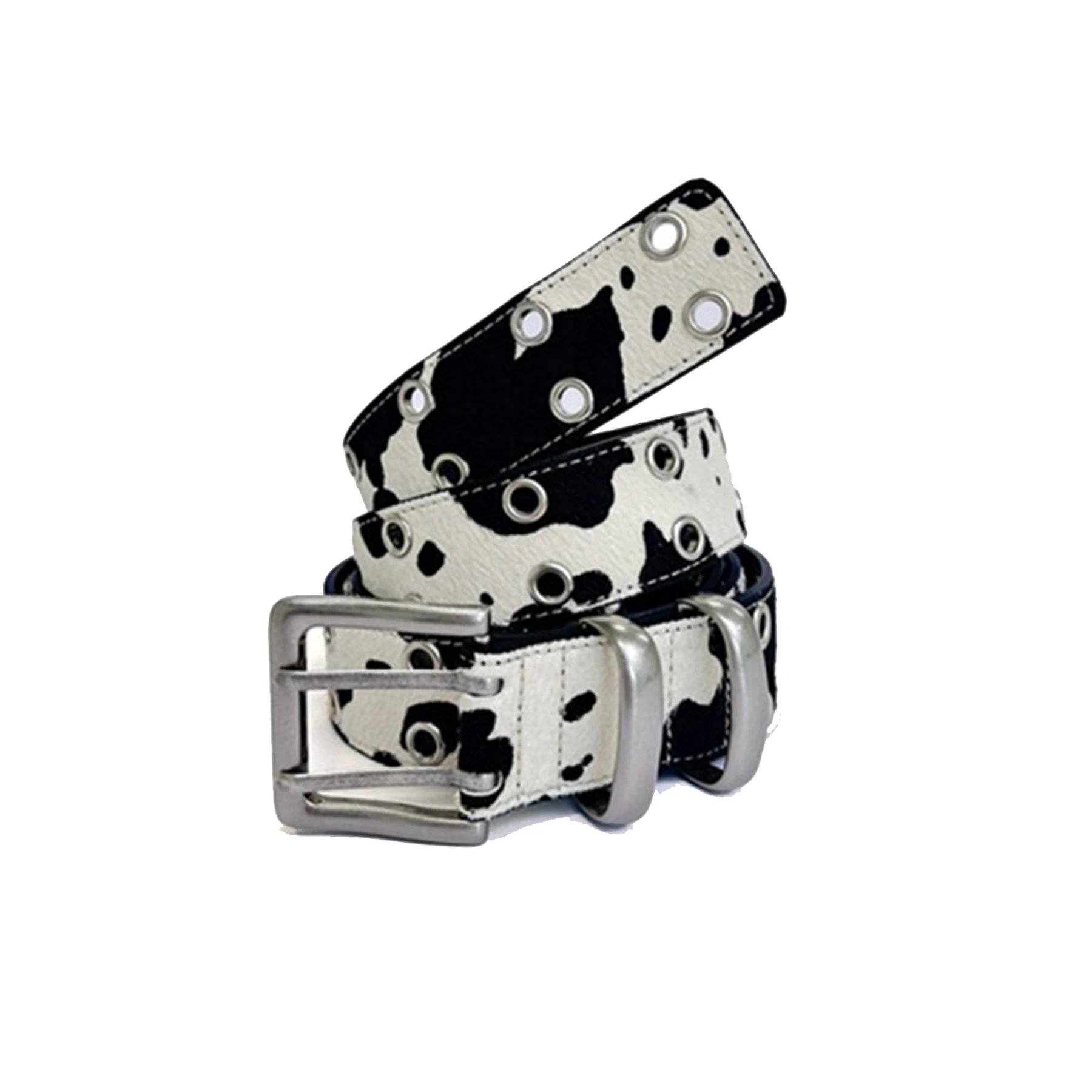 Cow Print Belt