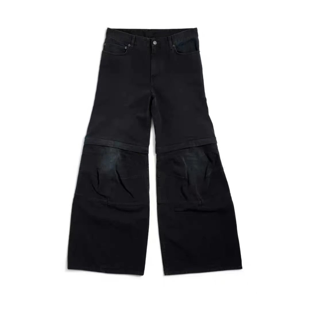 Balenciaga Flared Denim Cargo