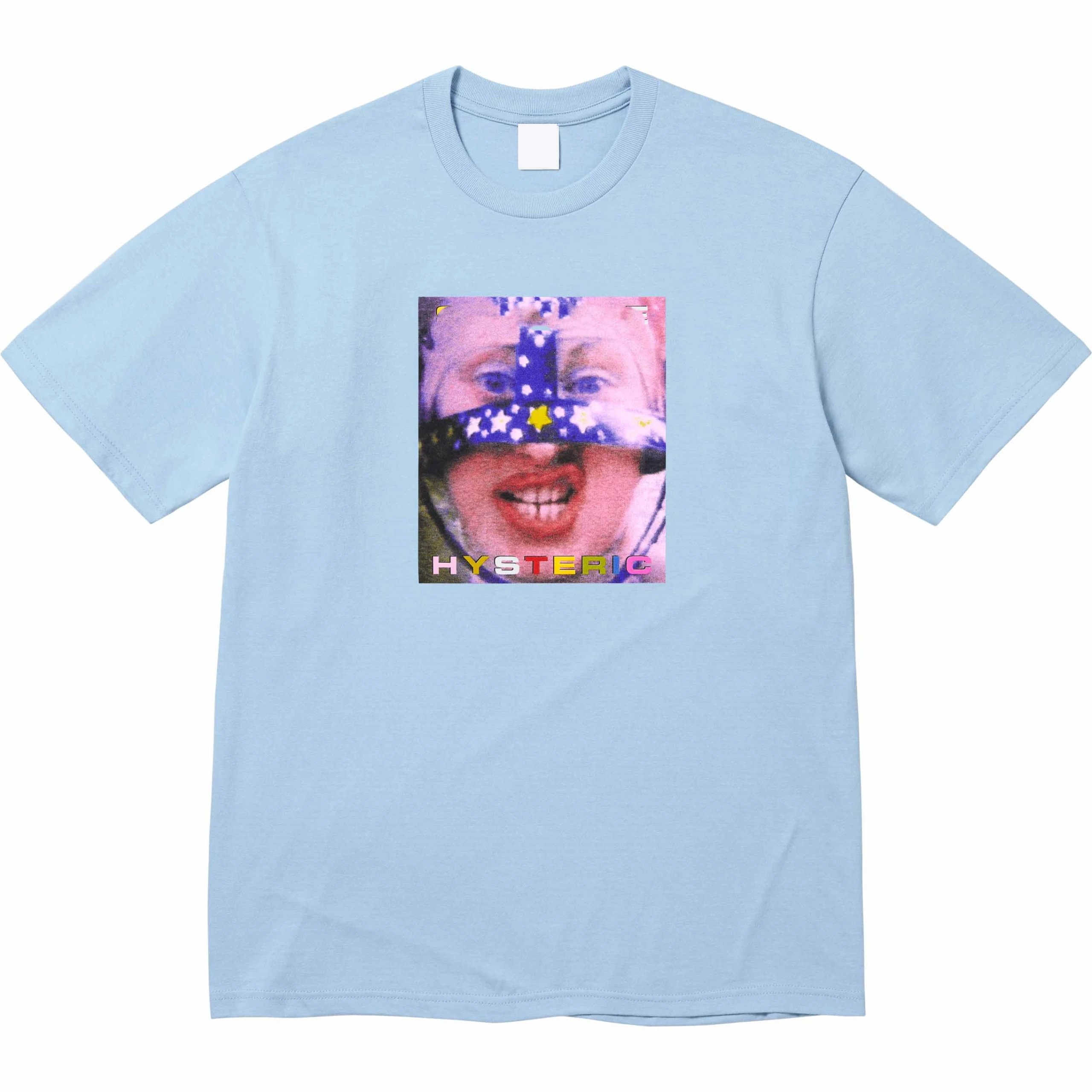 Hysteric Glamour 24FW T-shirt Headcase Light Blue